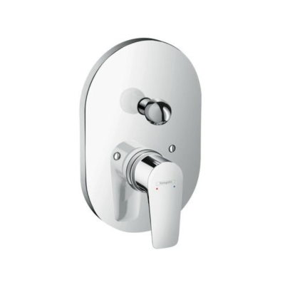 Hansgrohe Talis E Single Lever Bath Mixer For Concealed Installation Chrome