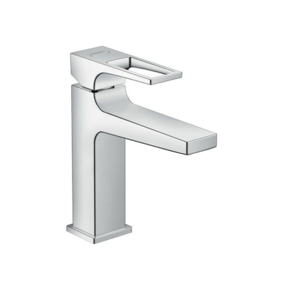 Hansgrohe Metropol Single Lever Basin Mixer 110 With Loop Handle Without Waste Set Chrome